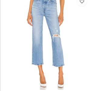 Levi’s Ribcage Straight in Tango Fade